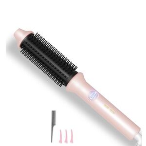 Thermal Round Brush Digital 10-Temp. Setting Curling Iron.